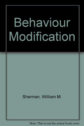 Behavior Modification  1990 9780060461058 Front Cover