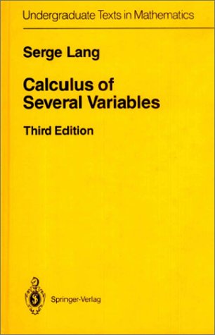 Calculus of Several Variables  3rd 1987 (Revised) 9780387964058 Front Cover