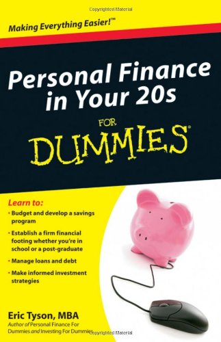 Personal Finance in Your 20s for Dummiesï¿½   2011 9780470769058 Front Cover