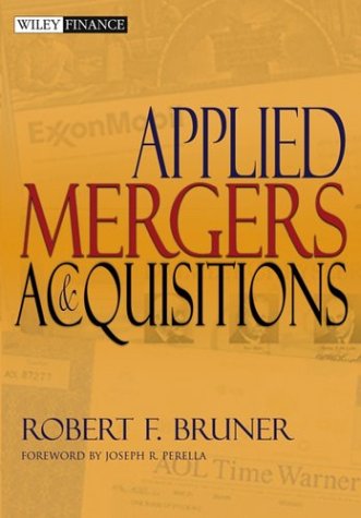 Applied Mergers and Acquisitions   2004 9780471395058 Front Cover