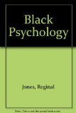Black Psychology  3rd 1991 (Revised) 9780943539058 Front Cover