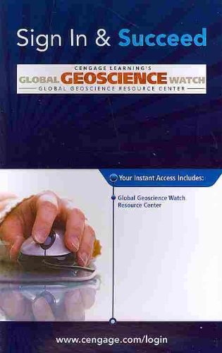 Global Geoscience Watch Printed Access Card  N/A 9781111429058 Front Cover