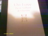 On Love  1972 9780002156059 Front Cover
