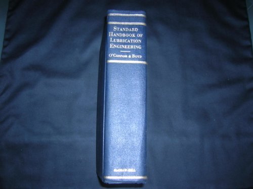 Standard Handbook of Lubrication Engineering  1968 9780070476059 Front Cover