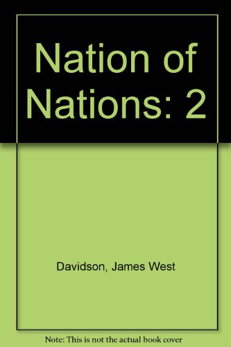 Nation of Nations Study Guide with Map Exercises 4th 2001 (Student Manual, Study Guide, etc.) 9780072315059 Front Cover