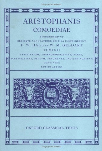 Comoediae  2nd (Revised) 9780198145059 Front Cover