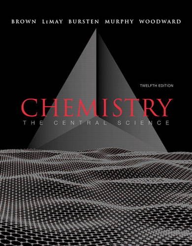 Chemistry The Central Science 12th 2012 9780321741059 Front Cover