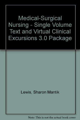 Medical-Surgical Nursing  6th 2004 9780323031059 Front Cover