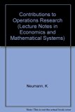 Contributions to Operations Research  N/A 9780387152059 Front Cover