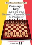 1. e4 vs the French, Caro-Kann and Philidor   2014 9781906552060 Front Cover