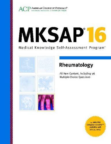 MKSAP 16 Rheumatology N/A 9781938245060 Front Cover