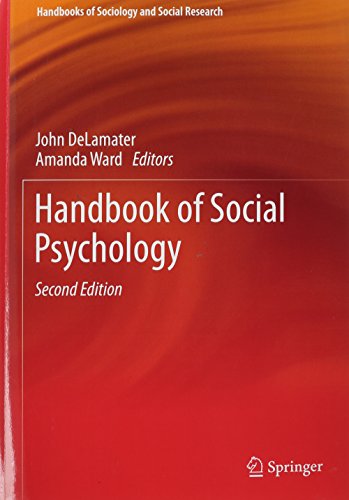Handbook of Social Psychology:  2nd 2014 9789401794060 Front Cover