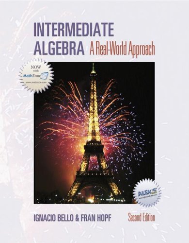 Intermediate Algebra 2nd 2006 9780072831061 Front Cover