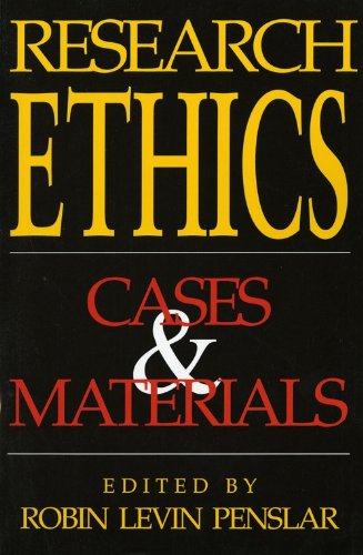 Research Ethics Cases and Materials  1995 (Annotated) 9780253209061 Front Cover