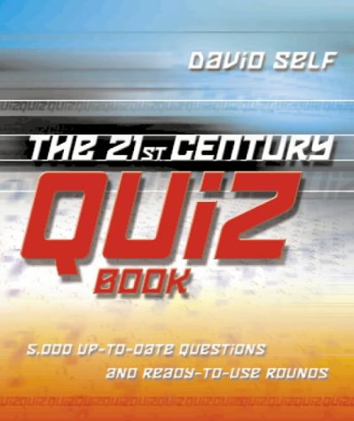 21st Century Quiz Book   2001 9780007120062 Front Cover