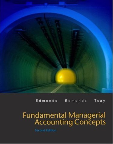 Fundamental Managerial Accounting Concepts with Topic Tackler, Net Tutor, and Power Web  2nd 2003 9780072524062 Front Cover