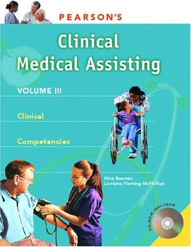 Pearson's Clinical Medical Assisting   2007 9780131742062 Front Cover