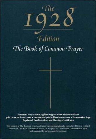 1928 Book of Common Prayer  N/A 9780195285062 Front Cover
