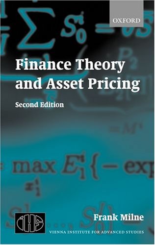 Finance Theory and Asset Pricing  2nd 2003 (Revised) 9780199261062 Front Cover