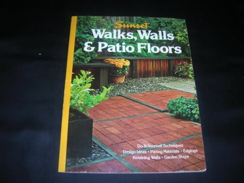 Walks, Walls, and Patio Floors  3rd 9780376017062 Front Cover