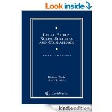 LEGAL ETHICS:RULES,STAT.COMPARISONS     N/A 9780769882062 Front Cover