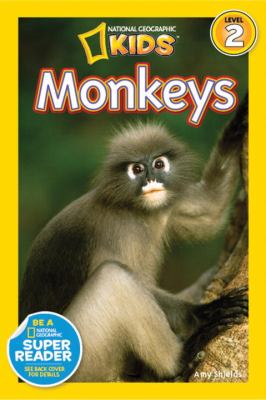 National Geographic Readers: Monkeys  N/A 9781426311062 Front Cover
