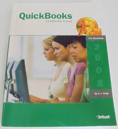 QUICKBOOKS LEARNING GDE.F/STUD N/A 9781573381062 Front Cover