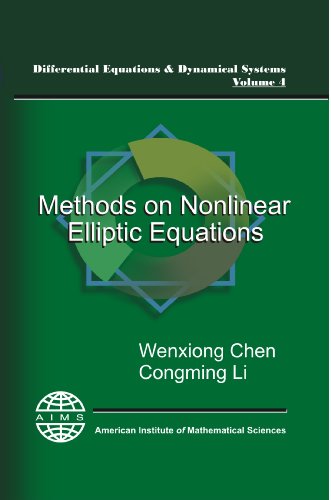 Methods on Nonlinear Elliptic Equations:  2010 9781601330062 Front Cover