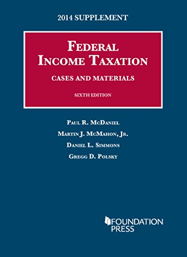 Federal Income Taxation 2014: Cases and Materials  2014 9781628102062 Front Cover