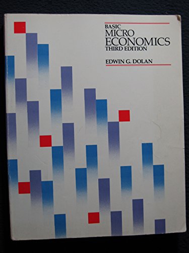 Basic Microeconomics 3rd 1983 9780030624063 Front Cover