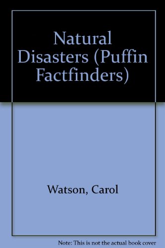 Puffin Factfinders Natural   1995 9780140374063 Front Cover