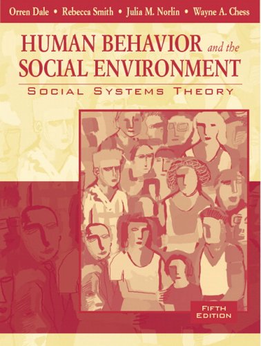 Human Behavior and the Social Environment Social Systems Theory 5th 2006 (Revised) 9780205446063 Front Cover