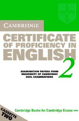 Cambridge Certificate of Proficiency in English Examination Papers from the University of Cambridge Local Examinations Syndicate 2nd 9780521751063 Front Cover
