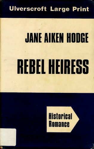 Rebel Heiress   1979 (Large Type) 9780708903063 Front Cover