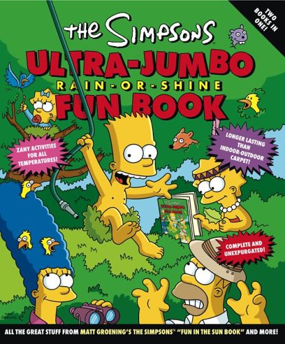 Simpsons Ultra-Jumbo Rain-or-Shine  N/A 9780060950064 Front Cover