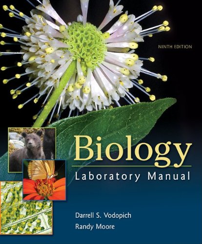 Biology Laboratory Manual  9th 2011 9780073383064 Front Cover