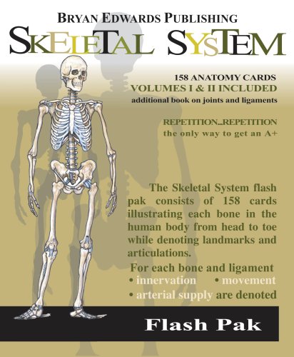 Skeletal System Flash Pak N/A 9781878576064 Front Cover