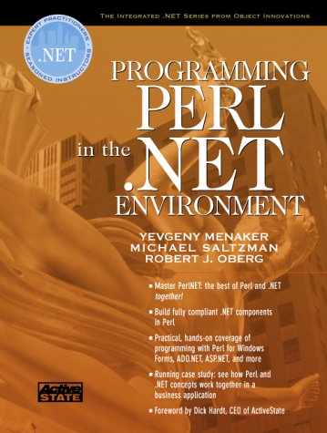 Programming Perl in the . NET Environment   2003 9780130652065 Front Cover