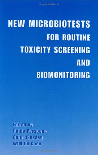 New Microbiotests for Routine Toxicity Screening and Biomonitoring   2000 9780306464065 Front Cover