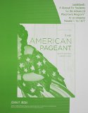 AMERICAN PAGEANT,V.I-GDEBK.MAN N/A 9780840029065 Front Cover
