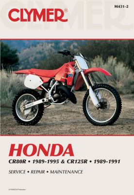 Honda CR80R and CR125R 89-96  2nd 9780892877065 Front Cover