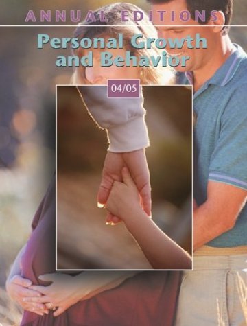 Annual Editions Personal Growth and Behavior 04/05 24th 2005 9780073079066 Front Cover
