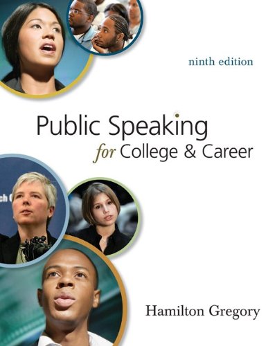 Public Speaking for College and Career  9th 2010 9780077394066 Front Cover
