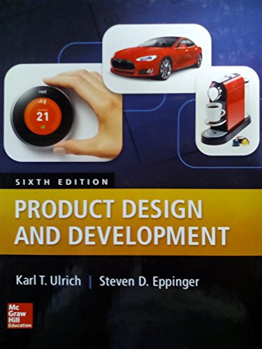 Product Design and Development:   2015 9780078029066 Front Cover