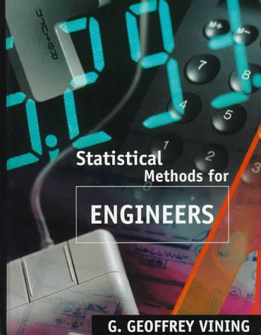 Statistical Methods for Engineers   1998 9780534237066 Front Cover