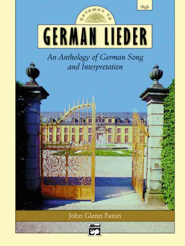 Gateway to German Lieder High Voice, Comb Bound Book  2000 9780739001066 Front Cover