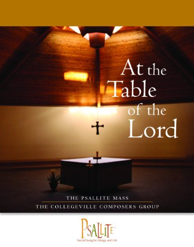 The Psallite Mass: at the Table of the Lord   2011 (Enlarged) 9780814634066 Front Cover