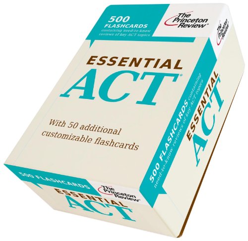 Essential ACT (flashcards)  N/A 9780375428067 Front Cover