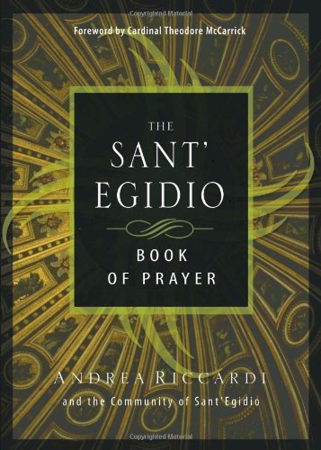 Sant Egidio Bk of Prayer   2009 9781594712067 Front Cover