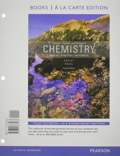 General, Organic, and Biochemistry, Books a la Carte Edition Plus MasteringChemistry with EText -- Access Card Package  2nd 2014 9780321945068 Front Cover